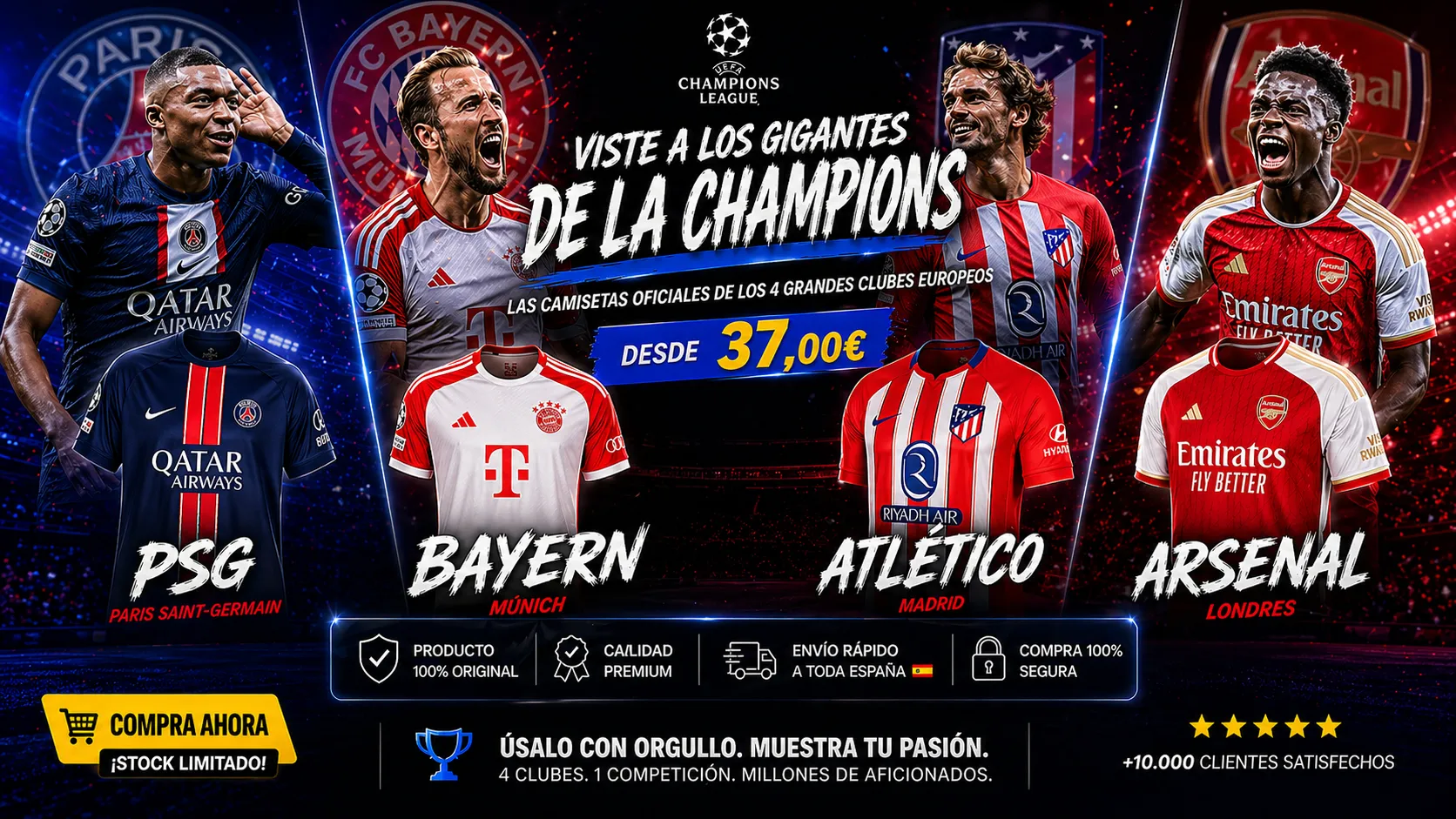 Champions League - Gigantes de Europa